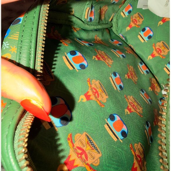 Disney Parks 2022 Loungefly Enchanted Tiki Room Mini Backpack